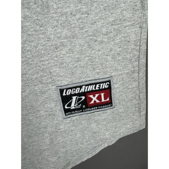 Vintage Y2K New York Mets MLB Baseball Grey Blue Jersey Shirt XL Logo Athletic - Picture 9 of 13